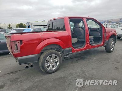 Trzecie zdjęcie samochodu z tyłu: 2018 FORD F150 SUPERCREW VIN:1FTEW1C58JKD22442 - miniatura