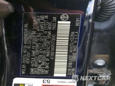 Zdjęcie 12 z 12 samochodu: 2023 TOYOTA CAMRY XSE VIN:4T1K61AK6PU779562 - miniatura