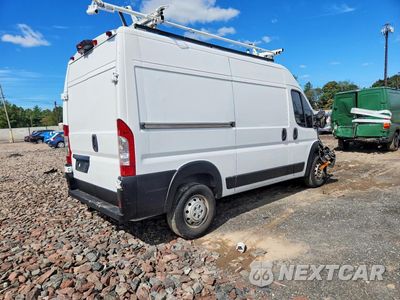 Trzecie zdjęcie samochodu z tyłu: 2019 RAM PROMASTER 2500 2500 HIGH VIN:3C6TRVCG9KE549531 - miniatura