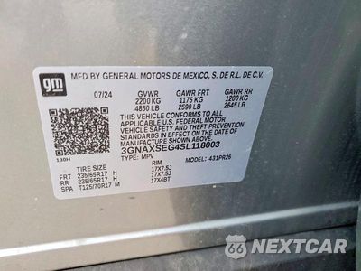 Zdjęcie 14 z 14 samochodu: 2025 CHEVROLET EQUINOX ACTIV VIN:3GNAXSEG4SL118003 - miniatura