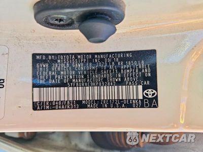 Zdjęcie 12 z 12 samochodu: 2019 TOYOTA COROLLA LE VIN:5YFBURHE9KP892842 - miniatura