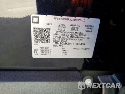 Zdjęcie 13 z 13 samochodu: 2023 CHEVROLET TAHOE C1500 LS VIN:1GNSCMKD4PR365480 - miniatura