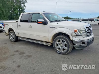 Czwarte zdjęcie samochodu z boku: 2013 FORD F150 SUPERCREW VIN:1FTFW1EF3DKE64471 - miniatura