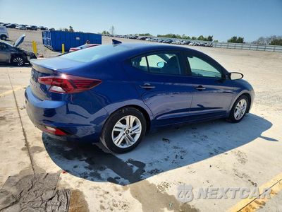 Trzecie zdjęcie samochodu z tyłu: 2020 HYUNDAI ELANTRA SEL VIN:5NPD84LF6LH573123 - miniatura