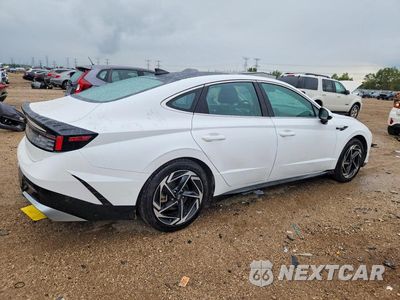 Trzecie zdjęcie samochodu z tyłu: 2024 HYUNDAI SONATA SEL VIN:KMHL14JAXRA413796 - miniatura