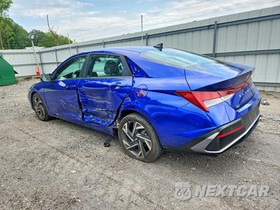 Drugie zdjęcie samochodu z przodu: 2024 HYUNDAI ELANTRA SEL VIN:KMHLS4DG7RU752348 - miniatura