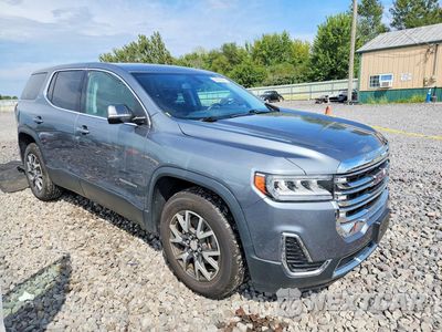 Czwarte zdjęcie samochodu z boku: 2020 GMC ACADIA SLE VIN:1GKKNRLSXLZ157647 - miniatura