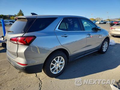Trzecie zdjęcie samochodu z tyłu: 2023 CHEVROLET EQUINOX LT VIN:3GNAXTEG7PL252906 - miniatura