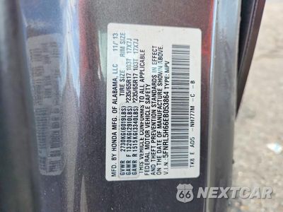 Zdjęcie 14 z 14 samochodu: 2014 HONDA ODYSSEY EXL VIN:5FNRL5H66EB053864 - miniatura