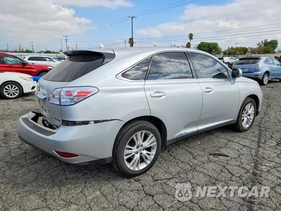 Trzecie zdjęcie samochodu z tyłu: 2010 LEXUS RX 450H VIN:JTJZB1BA3A2004219 - miniatura
