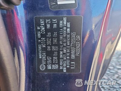 Zdjęcie 12 z 12 samochodu: 2007 HYUNDAI TIBURON GT VIN:KMHHN66F77U250465 - miniatura