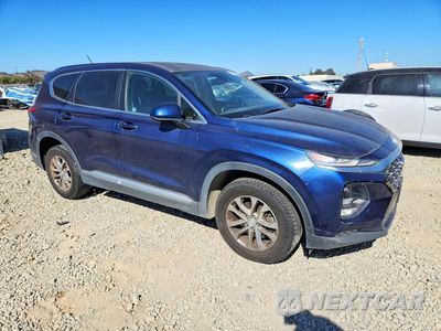Czwarte zdjęcie samochodu z boku: 2019 HYUNDAI SANTA FE SE VIN:5NMS2CAD3KH088728 - miniatura