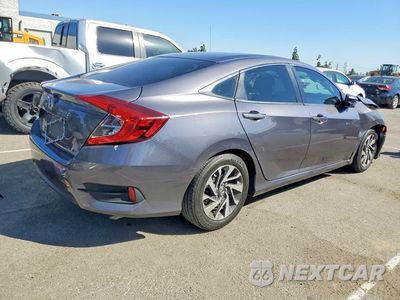 Trzecie zdjęcie samochodu z tyłu: 2016 HONDA CIVIC EX VIN:19XFC2F70GE208849 - miniatura