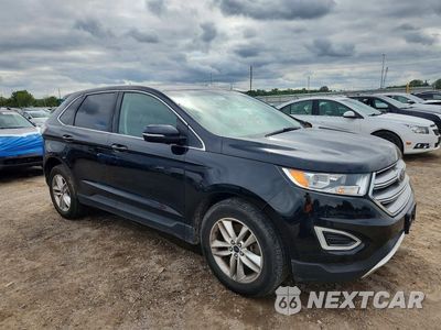 Czwarte zdjęcie samochodu z boku: 2017 FORD EDGE SEL VIN:2FMPK4J96HBB21439 - miniatura