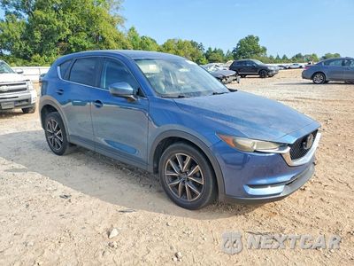 Czwarte zdjęcie samochodu z boku: 2018 MAZDA CX-5 TOURING VIN:JM3KFACM7J1393817 - miniatura