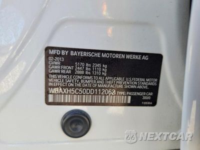 Zdjęcie 12 z 12 samochodu: 2013 BMW 528 XI VIN:WBAXH5C50DD112062 - miniatura
