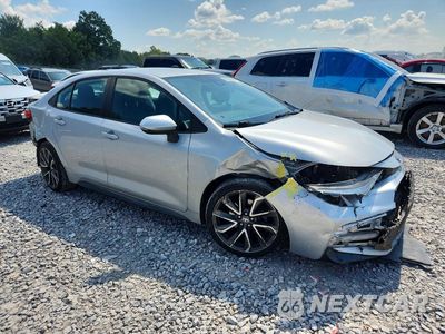 Czwarte zdjęcie samochodu z boku: 2021 TOYOTA COROLLA SE VIN:5YFS4MCE0MP093433 - miniatura