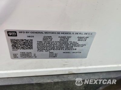 Zdjęcie 14 z 14 samochodu: 2026 CHEVROLET EQUINOX LT VIN:3GNAXPEG8TL232116 - miniatura