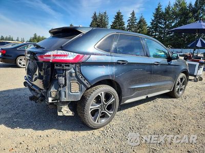 Trzecie zdjęcie samochodu z tyłu: 2022 FORD EDGE ST VIN:2FMPK4AP3NBA95019 - miniatura