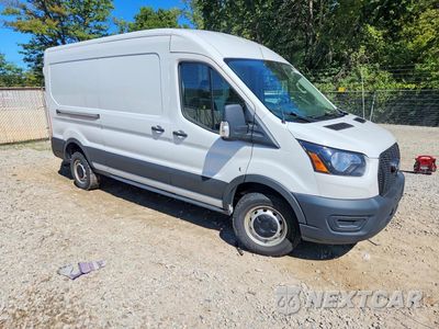 Czwarte zdjęcie samochodu z boku: 2023 FORD TRANSIT T-250 DELIVERY VAN VIN:1FTBR1C80PKA60865 - miniatura