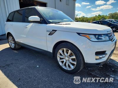 Czwarte zdjęcie samochodu z boku: 2016 LAND ROVER RANGE ROVER SPORT HSE VIN:SALWR2VF4GA577667 - miniatura