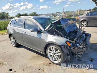 Czwarte zdjęcie samochodu z boku: 2015 VOLKSWAGEN GOLF SPORTWAGEN S VIN:3VWC17AU0FM509724 - miniatura