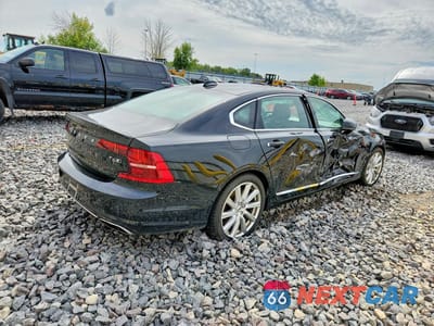 Trzecie zdjęcie samochodu z tyłu: 2018 VOLVO S90 T6 INSCRIPTION VIN:LVY992ML0JP029478 - miniatura