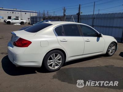 Trzecie zdjęcie samochodu z tyłu: 2010 INFINITI G37 SEDAN BASE VIN:JN1CV6APXAM201690 - miniatura