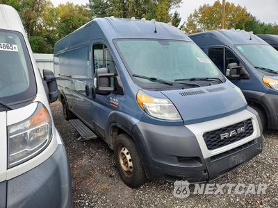 Czwarte zdjęcie samochodu z boku: 2020 RAM PROMASTER 3500 DELIVERY VAN VIN:3C6URVJG8LE144057 - miniatura