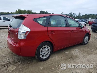 Trzecie zdjęcie samochodu z tyłu: 2014 TOYOTA PRIUS V TWO VIN:JTDZN3EU7E3361219 - miniatura