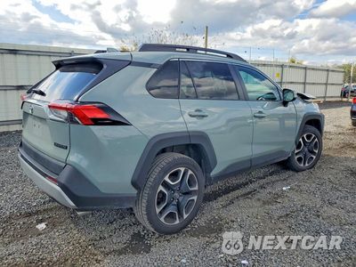 Trzecie zdjęcie samochodu z tyłu: 2020 TOYOTA RAV4 ADVENTURE VIN:2T3J1RFV7LC090337 - miniatura