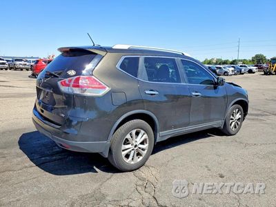 Trzecie zdjęcie samochodu z tyłu: 2016 NISSAN ROGUE SV VIN:KNMAT2MT5GP728250 - miniatura