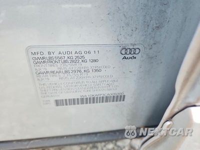 Zdjęcie 13 z 13 samochodu: 2012 AUDI Q5 PREMIUM PLUS VIN:WA1DKAFP3CA005000 - miniatura