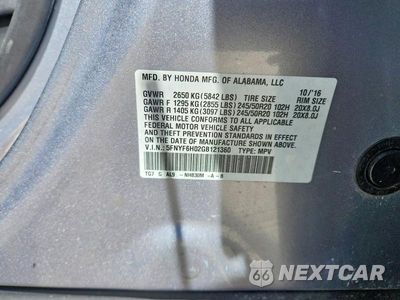 Zdjęcie 13 z 13 samochodu: 2016 HONDA PILOT ELITE VIN:5FNYF6H02GB121360 - miniatura