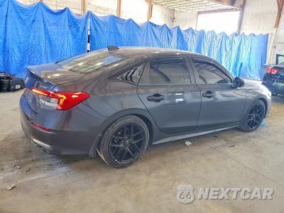 Trzecie zdjęcie samochodu z tyłu: 2023 HONDA CIVIC SPORT VIN:2HGFE2F53PH500123 - miniatura