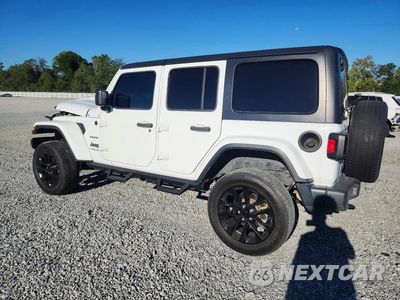 Drugie zdjęcie samochodu z przodu: 2018 JEEP WRANGLER UNLIMITED SAHARA VIN:1C4HJXEG8JW118147 - miniatura