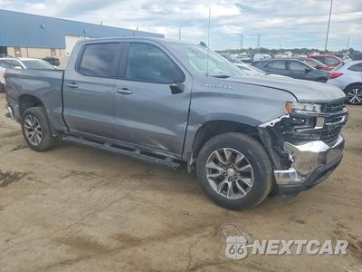 Czwarte zdjęcie samochodu z boku: 2022 CHEVROLET SILVERADO LTD K1500 LT-L VIN:1GCPYJEK5NZ184149 - miniatura