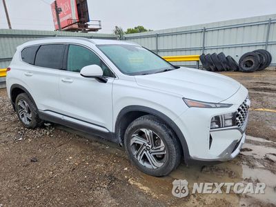 Czwarte zdjęcie samochodu z boku: 2021 HYUNDAI SANTA FE SEL VIN:5NMS2DAJ3MH340489 - miniatura