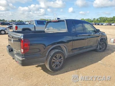 Trzecie zdjęcie samochodu z tyłu: 2019 HONDA RIDGELINE SPORT VIN:5FPYK3F18KB047741 - miniatura