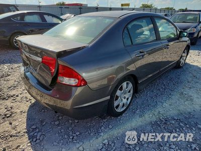 Trzecie zdjęcie samochodu z tyłu: 2011 HONDA CIVIC LX VIN:19XFA1F58BE032334 - miniatura
