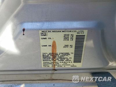 Zdjęcie 12 z 12 samochodu: 2014 NISSAN ALTIMA 2.5 S VIN:1N4AL3AP3EC168591 - miniatura