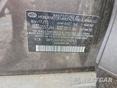 Zdjęcie 12 z 12 samochodu: 2015 HYUNDAI SONATA SE VIN:5NPE24AF4FH204743 - miniatura