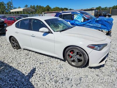 Czwarte zdjęcie samochodu z boku: 2018 ALFA ROMEO GIULIA VIN:ZARFAEBN6J7594606 - miniatura