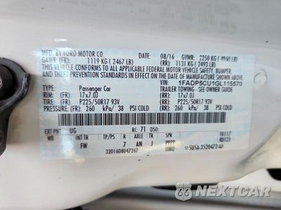 Zdjęcie 12 z 12 samochodu: 2016 FORD C-MAX PREMIUM SEL VIN:1FADP5CU1GL115570 - miniatura