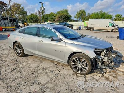 Czwarte zdjęcie samochodu z boku: 2021 CHEVROLET MALIBU LT VIN:1G1ZD5ST2MF067906 - miniatura