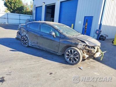 Czwarte zdjęcie samochodu z boku: 2013 HONDA CIVIC SI VIN:2HGFB6E57DH706185 - miniatura