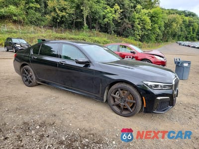 Czwarte zdjęcie samochodu z boku: 2020 BMW 750 XI VIN:WBA7U2C0XLGJ59675 - miniatura
