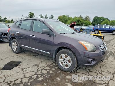 Czwarte zdjęcie samochodu z boku: 2015 NISSAN ROGUE SELECT S VIN:JN8AS5MV1FW758859 - miniatura