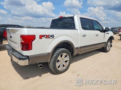 Trzecie zdjęcie samochodu z tyłu: 2018 FORD F150 SUPERCREW VIN:1FTEW1E58JFE67292 - miniatura
