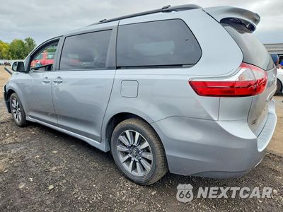 Drugie zdjęcie samochodu z przodu: 2018 TOYOTA SIENNA LE VIN:5TDJZ3DC4JS195602 - miniatura